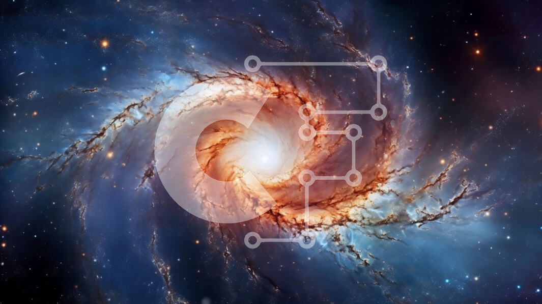 Intra Συλλεκτικό Ξύλινο Παζλ Plywood  4mm - Εκπληκτική εικόνα ενός σπειροειδούς γαλαξία με υψηλή λεπτομέρεια και χρώμα Σε Ξύλινο Κουτί - Διαστάσεις Puzzle: 10x10 cm – 25 κομμάτια