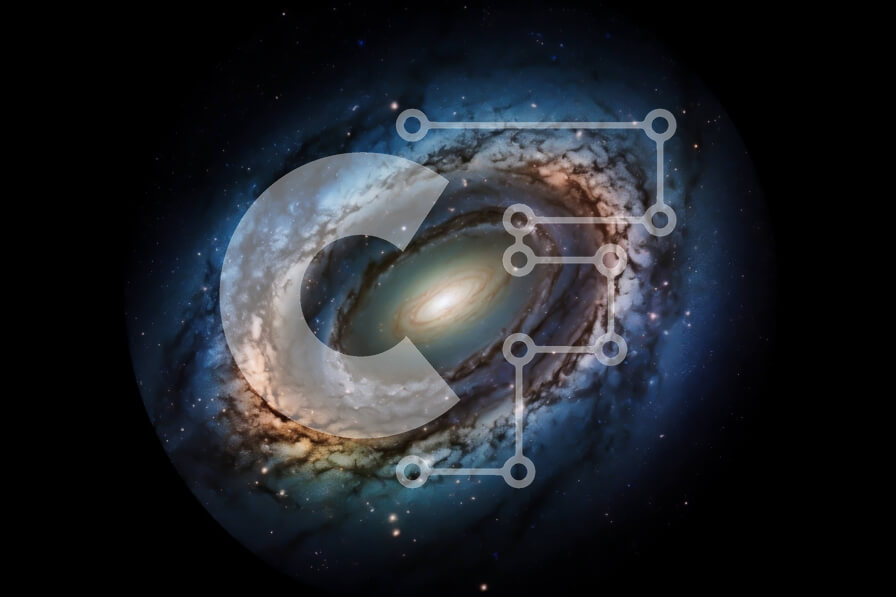 Intra Συλλεκτικό Ξύλινο Παζλ Plywood  4mm - Εκπληκτική εικόνα του Γαλαξία του Γαλαξία, του Μεγαλύτερου στην Τοπική Ομάδα Σε Ξύλινο Κουτί - Διαστάσεις: 10x10 cm – 25 κομμάτια