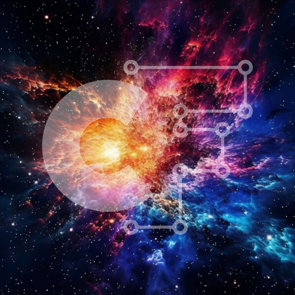 Intra Συλλεκτικό Ξύλινο Παζλ Plywood  4mm - Ανακαλύψτε την Ομορφιά ενός Νεφελώματος στο Διάστημα Σε Ξύλινο Κουτί - Διαστάσεις Puzzle: 10x10 cm – 25 κομμάτια