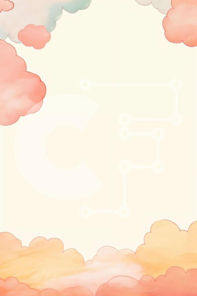 Intra Συλλεκτικό Ξύλινο Παζλ Plywood  4mm - Ακουαρέλα φόντο με ροζ, πορτοκαλί και κίτρινα σύννεφα Σε Ξύλινο Κουτί - Διαστάσεις Puzzle: 10x10 cm – 25 κομμάτια