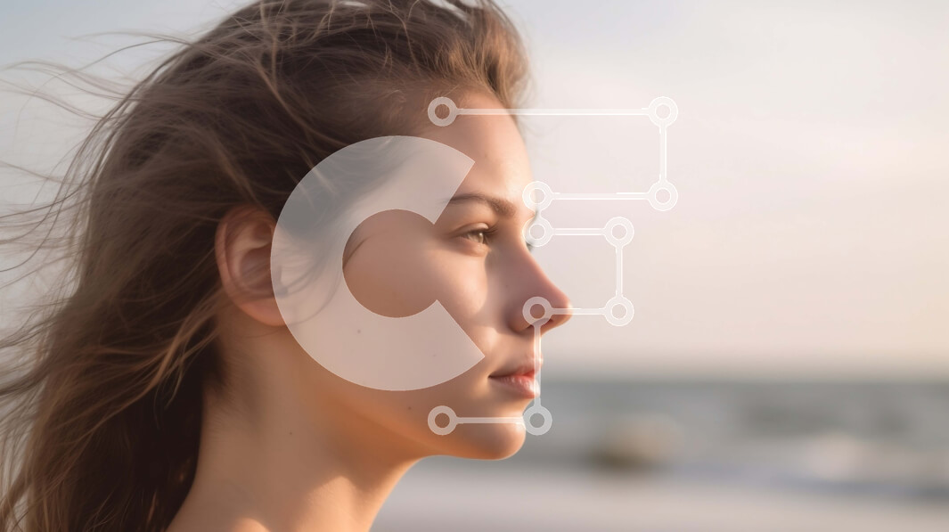 Intra Συλλεκτικό Ξύλινο Παζλ Plywood  4mm - Γαλήνια στιγμή ηλιοβασιλέματος στην παραλία με μια γυναίκα που κοιτάζει τον ωκεανό Σε Ξύλινο Κουτί - Διαστάσεις: 10x10 cm – 25 κομμάτια