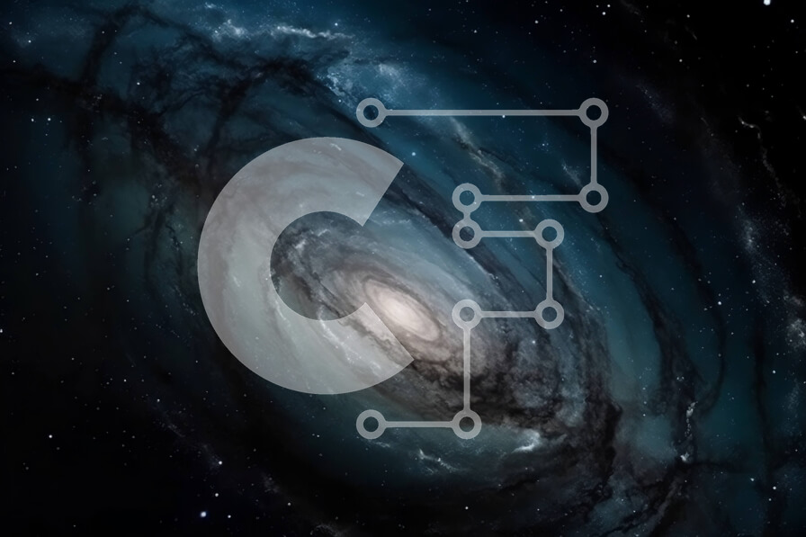 Intra Συλλεκτικό Ξύλινο Παζλ Plywood  4mm - Εκπληκτική εικόνα ενός σπειροειδούς γαλαξία στο Σύμπαν Σε Ξύλινο Κουτί - Διαστάσεις: 10x10 cm – 25 κομμάτια