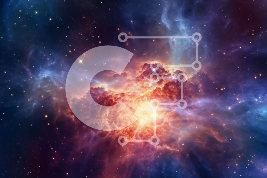 Intra Συλλεκτικό Ξύλινο Παζλ Plywood  4mm - Εκπληκτική εικόνα ενός νεφελώματος που σχηματίζει αστέρια στο διάστημα Σε Ξύλινο Κουτί - Διαστάσεις Puzzle: 10x10 cm – 25 κομμάτια