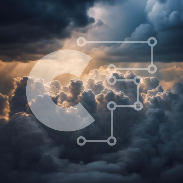 Intra Συλλεκτικό Ξύλινο Παζλ Plywood  4mm - Το φως του ήλιου που διαπερνά τα σύννεφα στον ουρανό Σε Ξύλινο Κουτί - Διαστάσεις: 10x10 cm – 25 κομμάτια