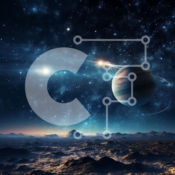 Intra Συλλεκτικό Ξύλινο Παζλ Plywood  4mm - Εκπληκτική θέα των φεγγαριών του Δία και του γίγαντα αερίου στο διάστημα Σε Ξύλινο Κουτί - Διαστάσεις: 10x10 cm – 25 κομμάτια