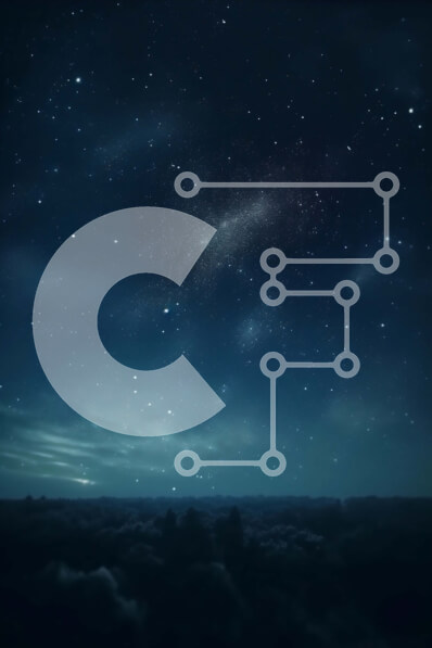 Σετ των 2 Intra Συλλεκτικό Ξύλινο Παζλ Plywood  4mm - Όμορφη εικόνα ενός σκοτεινού νυχτερινού ουρανού με αστέρια και σύννεφα Σε Ξύλινο Κουτί - Διαστάσεις: 10x10 cm – 25 κομμάτια