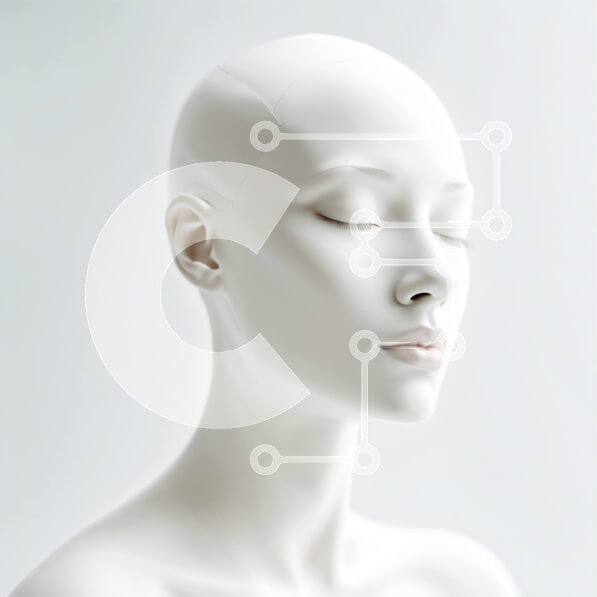 Σετ των 2 Intra Συλλεκτικό Ξύλινο Παζλ Plywood  4mm - Λευκό Φόρεμα Μανεκέν - Φωτογραφία μόδας Σε Ξύλινο Κουτί - Διαστάσεις: 10x10 cm – 25 κομμάτια