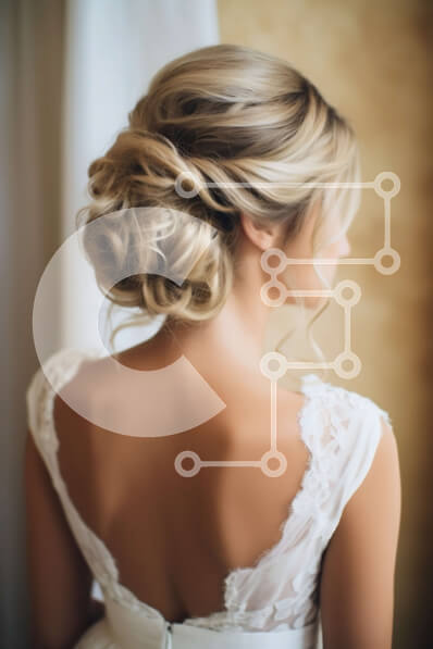 Intra Συλλεκτικό Ξύλινο Παζλ Plywood  4mm - Κομψή φωτογραφία μιας νύφης με λευκό νυφικό Σε Ξύλινο Κουτί - Διαστάσεις Puzzle: 10x10 cm – 25 κομμάτια