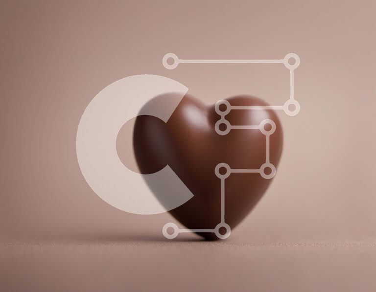 Σετ των 2 Intra Συλλεκτικό Ξύλινο Παζλ Plywood  4mm - Μπάρα σοκολάτας σε σχήμα καρδιάς για την ημέρα του Αγίου Βαλεντίνου ή για ειδικές περιστάσεις Σε Ξύλινο Κουτί - Διαστάσεις: 10x10 cm – 25 κομμάτια