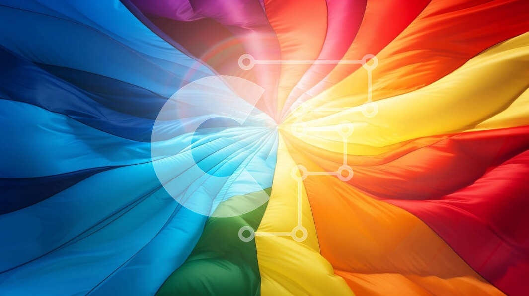 Intra Συλλεκτικό Ξύλινο Παζλ Plywood  4mm - Πολύχρωμη και ζωντανή σημαία που κυματίζει στον άνεμο Σε Ξύλινο Κουτί - Διαστάσεις Puzzle: 10x10 cm – 25 κομμάτια