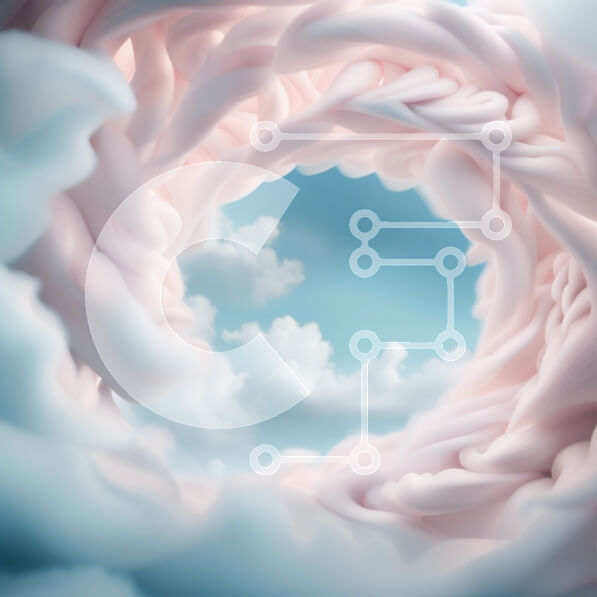 Intra Συλλεκτικό Ξύλινο Παζλ Plywood  4mm - Σαγηνευτική εικόνα μιας δίνης στον ουρανό με τα στροβιλιζόμενα σύννεφα Σε Ξύλινο Κουτί - Διαστάσεις: 10x10 cm – 25 κομμάτια