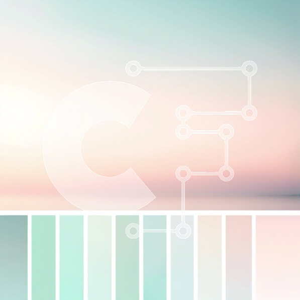 Intra Συλλεκτικό Ξύλινο Παζλ Plywood  4mm - Εκπληκτικό ηλιοβασίλεμα πάνω από τον ωκεανό με πράσινες, ροζ και μπλε αποχρώσεις της μέντας Σε Ξύλινο Κουτί - Διαστάσεις: 10x10 cm – 25 κομμάτια