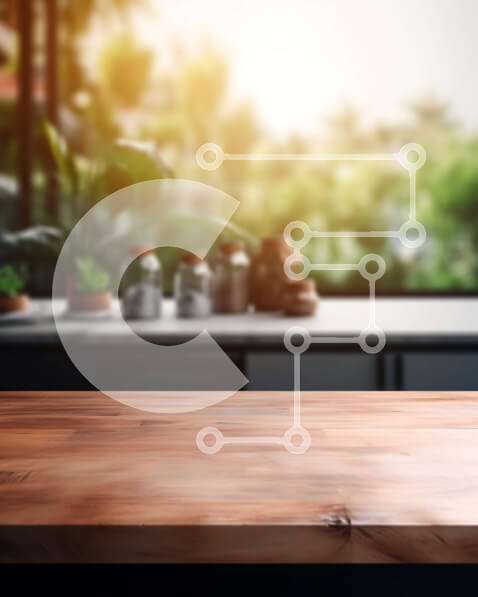 Intra Συλλεκτικό Ξύλινο Παζλ Plywood  4mm - Ήσυχο και γαλήνιο ξύλινο τραπέζι σε δάσος Σε Ξύλινο Κουτί - Διαστάσεις: 10x10 cm – 25 κομμάτια