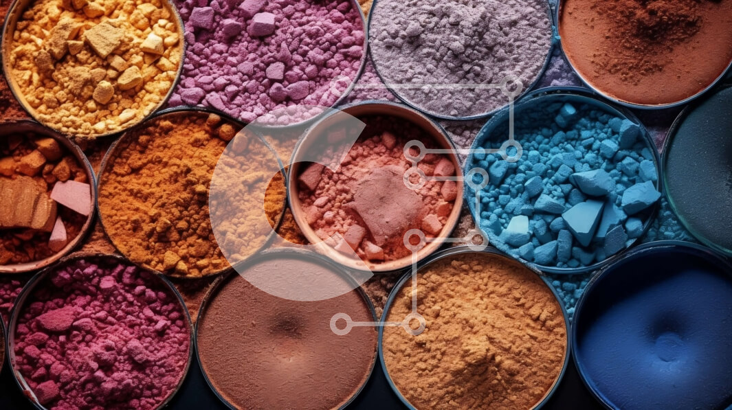 Intra Συλλεκτικό Ξύλινο Παζλ Plywood  4mm - Όμορφη συλλογή από σκιές ματιών σε διαφορετικές αποχρώσεις και υφές Σε Ξύλινο Κουτί - Διαστάσεις Puzzle: 10x10 cm – 25 κομμάτια