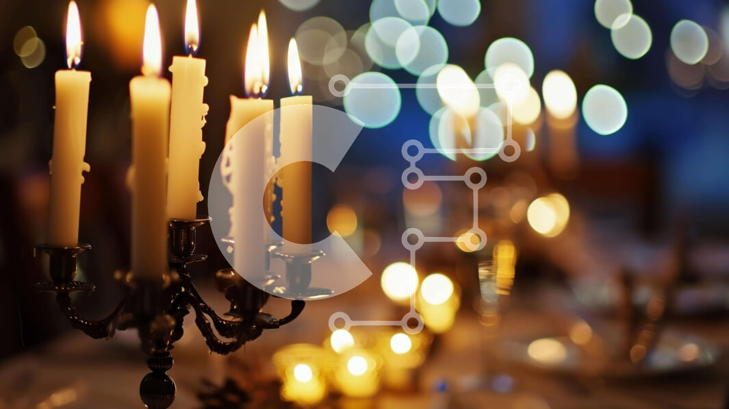 Intra Συλλεκτικό Ξύλινο Παζλ Plywood  4mm - Κομψή τραπεζαρία με αναμμένα κεριά Σε Ξύλινο Κουτί - Διαστάσεις Puzzle: 10x10 cm – 25 κομμάτια