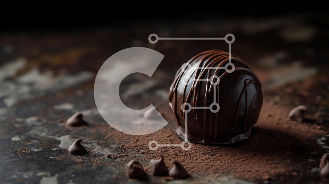 Σετ των 2 Intra Συλλεκτικό Ξύλινο Παζλ Plywood  4mm - Σοκολατένιο αυγό καλυμμένο με μαύρη σοκολάτα και κομματάκια σοκολάτας Σε Ξύλινο Κουτί - Διαστάσεις: 10x10 cm – 25 κομμάτια