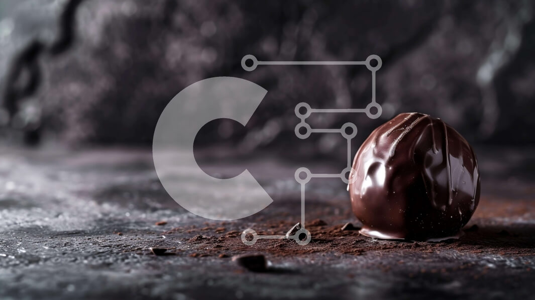 Σετ των 2 Intra Συλλεκτικό Ξύλινο Παζλ Plywood  4mm - Μαύρο σοκολατένιο αυγό σε κομμάτια σοκολάτας Σε Ξύλινο Κουτί - Διαστάσεις: 10x10 cm – 25 κομμάτια