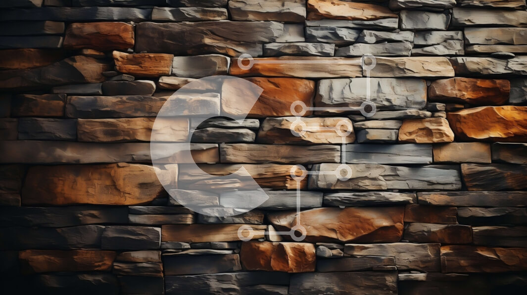 Intra Συλλεκτικό Ξύλινο Παζλ Plywood  4mm - Στιβαρός και ανθεκτικός πέτρινος τοίχος σε φυσικό περιβάλλον εξωτερικού χώρου Σε Ξύλινο Κουτί - Διαστάσεις Puzzle: 10x10 cm – 25 κομμάτια