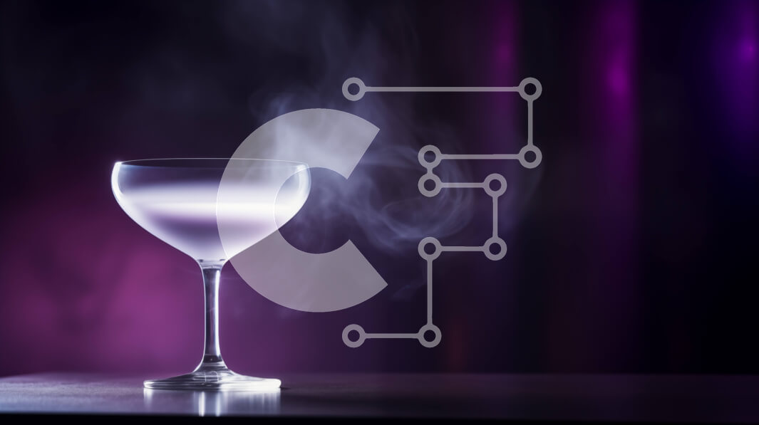 Σετ των 2 Intra Συλλεκτικό Ξύλινο Παζλ Plywood  4mm - Ποτήρι κρασιού με καπνό σε μωβ φόντο Σε Ξύλινο Κουτί - Διαστάσεις: 10x10 cm – 25 κομμάτια