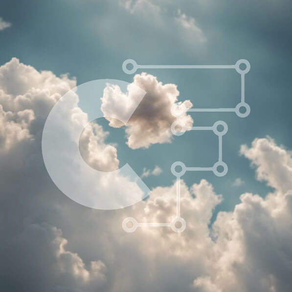 Intra Συλλεκτικό Ξύλινο Παζλ Plywood  4mm - Συννεφιασμένος ουρανός με πουλιά που πετούν Σε Ξύλινο Κουτί - Διαστάσεις: 10x10 cm – 25 κομμάτια