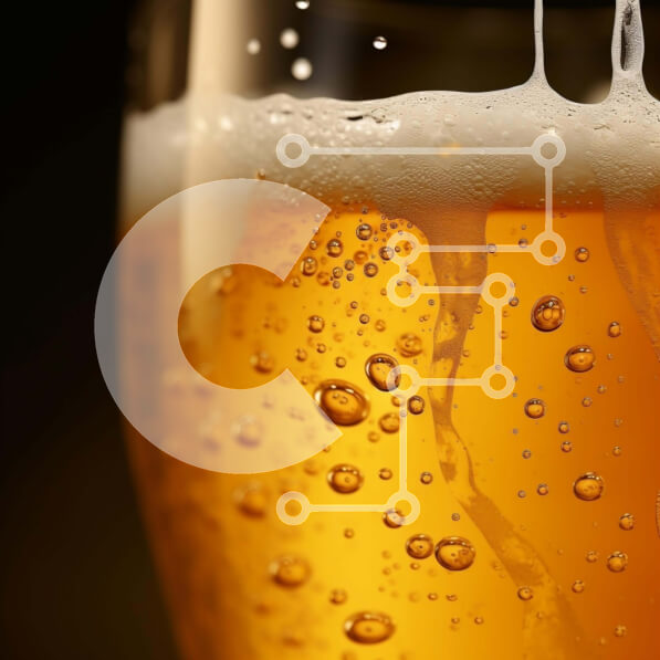 Σετ των 2 Intra Συλλεκτικό Ξύλινο Παζλ Plywood  4mm - Ποτήρι μπύρα με φυσαλίδες Σε Ξύλινο Κουτί - Διαστάσεις: 10x10 cm – 25 κομμάτια