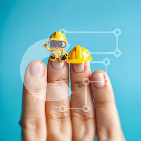 Σετ των 2 Intra Συλλεκτικό Ξύλινο Παζλ Plywood  4mm - Παιχνιδιάρικο δάχτυλο με συλλεκτικά παιχνίδια Σε Ξύλινο Κουτί - Διαστάσεις: 10x10 cm – 25 κομμάτια