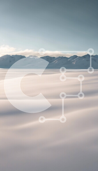 Σετ των 2 Intra Συλλεκτικό Ξύλινο Παζλ Plywood  4mm - Χιονισμένο έδαφος με σκιέρ και βουνά Σε Ξύλινο Κουτί - Διαστάσεις: 10x10 cm – 25 κομμάτια