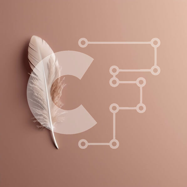 Intra Συλλεκτικό Ξύλινο Παζλ Plywood  4mm - Όμορφη εικόνα ενός λευκού φτερού σε ανοιχτό μπεζ φόντο Σε Ξύλινο Κουτί - Διαστάσεις: 10x10 cm – 25 κομμάτια