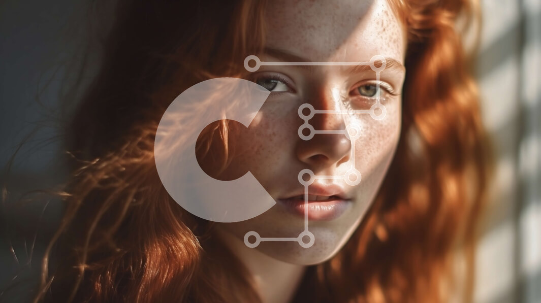 Intra Συλλεκτικό Ξύλινο Παζλ Plywood  4mm - Σοβαρή κοκκινομάλλα γυναίκα που κοιτάζει έξω από ένα παράθυρο Σε Ξύλινο Κουτί - Διαστάσεις Puzzle: 10x10 cm – 25 κομμάτια