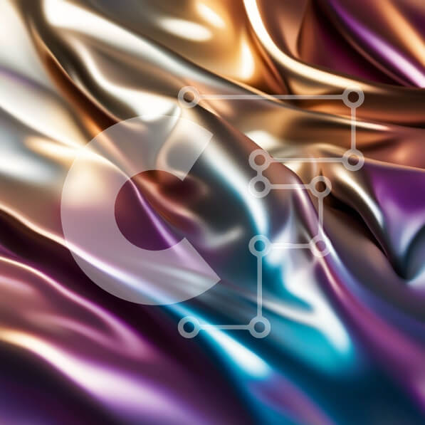 Σετ των 2 Intra Συλλεκτικό Ξύλινο Παζλ Plywood  4mm - Σαγηνευτική εικόνα από μεταλλικό ύφασμα με λαμπερό μοτίβο Σε Ξύλινο Κουτί - Διαστάσεις: 10x10 cm – 25 κομμάτια