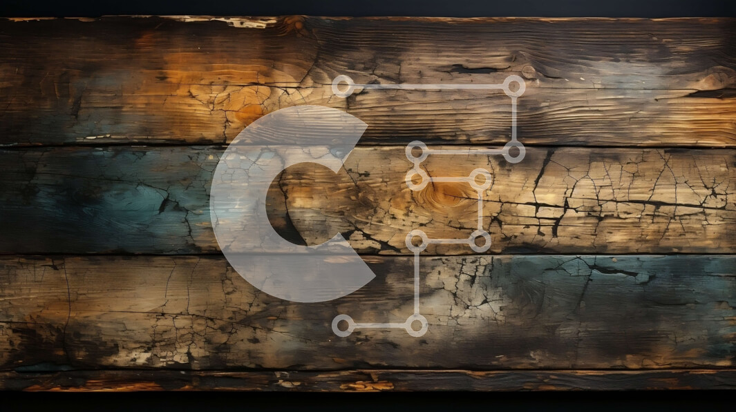 Intra Συλλεκτικό Ξύλινο Παζλ Plywood  4mm - Υφή Peeling Paint σε ξεπερασμένη ξύλινη σανίδα Σε Ξύλινο Κουτί - Διαστάσεις Puzzle: 10x10 cm – 25 κομμάτια