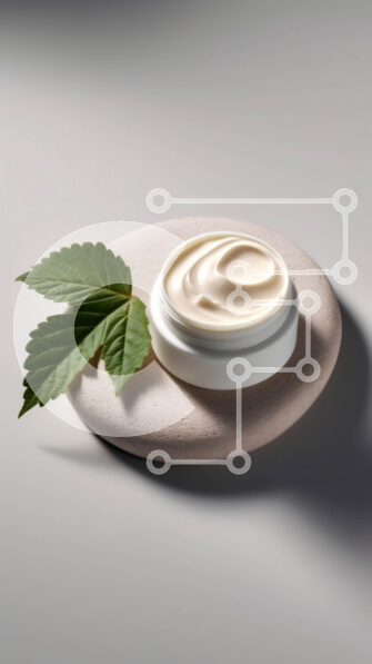 Intra Συλλεκτικό Ξύλινο Παζλ Plywood  4mm - Νόστιμη κρέμα σε μικρό βαζάκι σε πέτρινο πιάτο Σε Ξύλινο Κουτί - Διαστάσεις: 10x10 cm – 25 κομμάτια