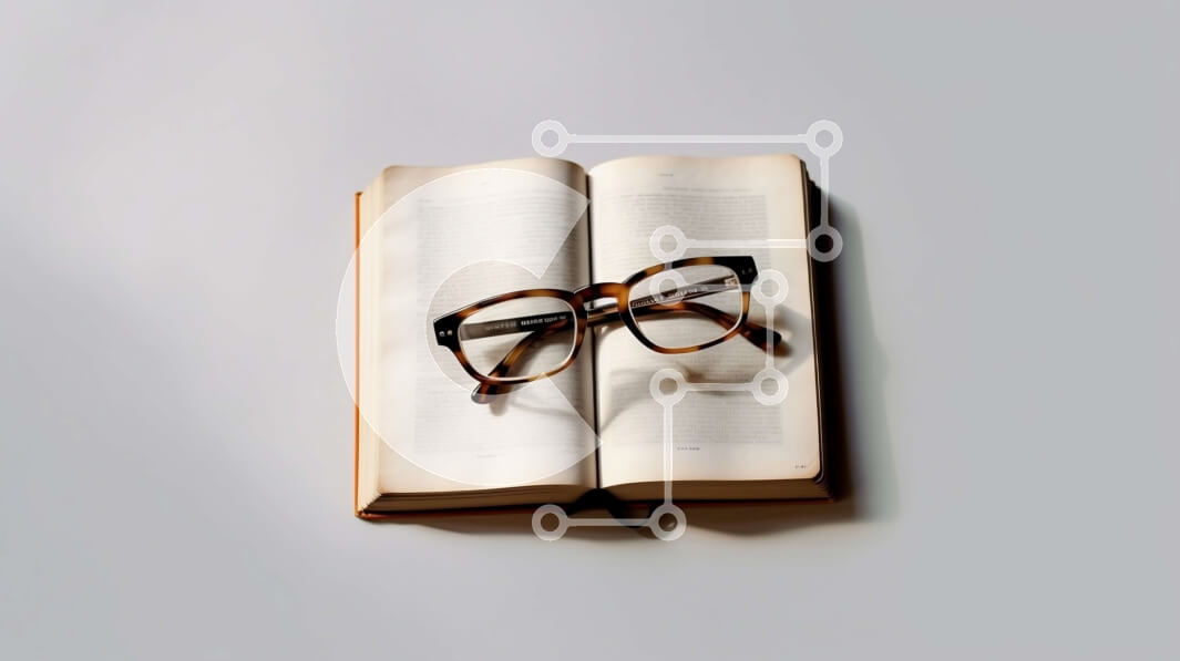 Intra Συλλεκτικό Ξύλινο Παζλ Plywood  4mm - Ανοικτό βιβλίο με τα γυαλιά - Φωτογραφία Αρχείου Εκπαίδευσης Σε Ξύλινο Κουτί - Διαστάσεις Puzzle: 10x10 cm – 25 κομμάτια