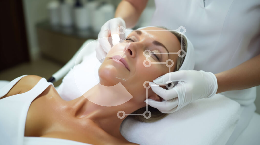 Intra Συλλεκτικό Ξύλινο Παζλ Plywood  4mm - Περιποίηση προσώπου στο Aesthetics Salon ή Spa Σε Ξύλινο Κουτί - Διαστάσεις Puzzle: 10x10 cm – 25 κομμάτια