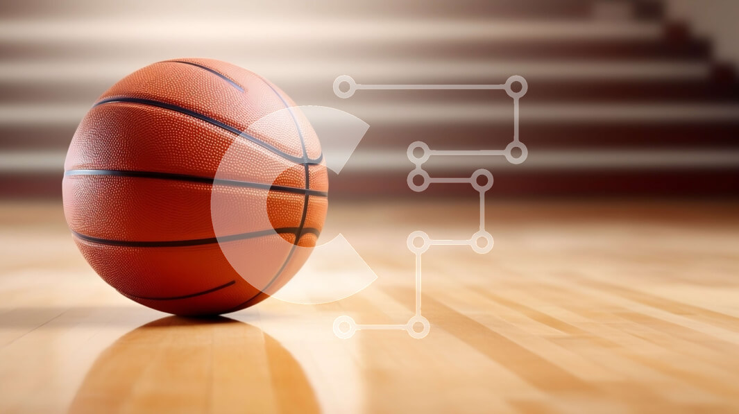 Intra Συλλεκτικό Ξύλινο Παζλ Plywood  4mm - Μπάσκετ στο ξύλινο γήπεδο Σε Ξύλινο Κουτί - Διαστάσεις Puzzle: 10x10 cm – 25 κομμάτια