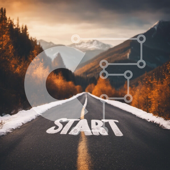 Intra Συλλεκτικό Ξύλινο Παζλ Plywood  4mm - Ξεκινήστε το ταξίδι σας σε έναν γραφικό δρόμο με χιονισμένα βουνά Σε Ξύλινο Κουτί - Διαστάσεις Puzzle: 10x10 cm – 25 κομμάτια