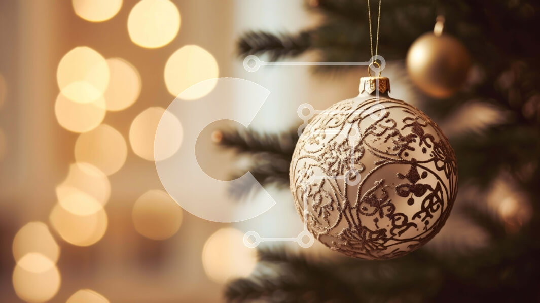 Intra Συλλεκτικό Ξύλινο Παζλ Plywood  4mm - Εορταστικός Χριστουγεννιάτικος Στολίδι Σε Ξύλινο Κουτί - Διαστάσεις: 10x10 cm – 25 κομμάτια