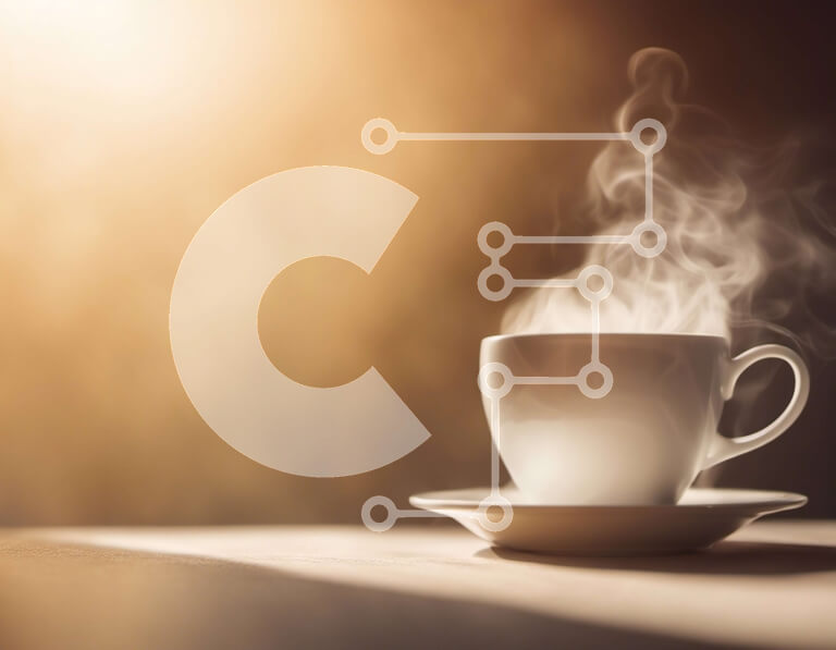 Σετ των 2 Intra Συλλεκτικό Ξύλινο Παζλ Plywood  4mm - Λευκό φλιτζάνι καφέ με ατμό στο πιατάκι Σε Ξύλινο Κουτί - Διαστάσεις: 10x10 cm – 25 κομμάτια