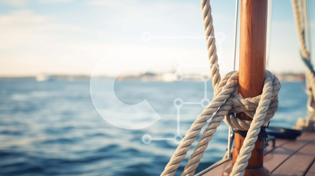 Intra Συλλεκτικό Ξύλινο Παζλ Plywood  4mm - Σχοινί δεμένο στο πανί ενός ναυτικού Σε Ξύλινο Κουτί - Διαστάσεις Puzzle: 10x10 cm – 25 κομμάτια