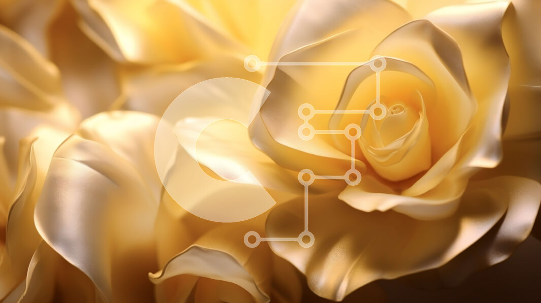 Intra Συλλεκτικό Ξύλινο Παζλ Plywood  4mm - Κοντινό πλάνο αιωρούμενων κίτρινων τριαντάφυλλων Σε Ξύλινο Κουτί - Διαστάσεις: 10x10 cm – 25 κομμάτια