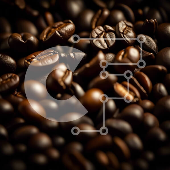 Σετ των 2 Intra Συλλεκτικό Ξύλινο Παζλ Plywood  4mm - Υψηλής ποιότητας κοντινή εικόνα από φρεσκοψημένους κόκκους καφέ Σε Ξύλινο Κουτί - Διαστάσεις: 10x10 cm – 25 κομμάτια