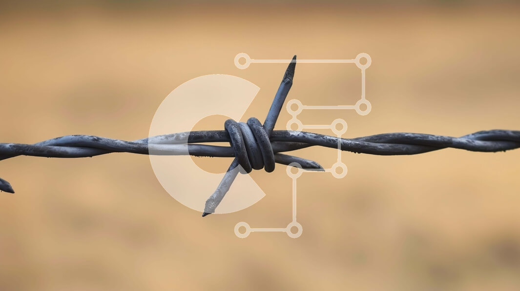 Intra Συλλεκτικό Ξύλινο Παζλ Plywood  4mm - Φράχτη από συρματόπλεγμα για ασφάλεια και ασφάλεια Σε Ξύλινο Κουτί - Διαστάσεις: 10x10 cm – 25 κομμάτια