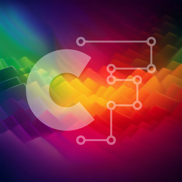 Intra Συλλεκτικό Ξύλινο Παζλ Plywood  4mm - Ζωντανό αφηρημένο φόντο με ροζ, μοβ και μπλε γεωμετρικά σχήματα Σε Ξύλινο Κουτί - Διαστάσεις Puzzle: 10x10 cm – 25 κομμάτια