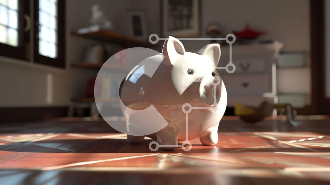 Intra Συλλεκτικό Ξύλινο Παζλ Plywood  4mm - Λευκός Κουμπαράς από Ανοιχτό Παράθυρο Σε Ξύλινο Κουτί - Διαστάσεις: 10x10 cm – 25 κομμάτια