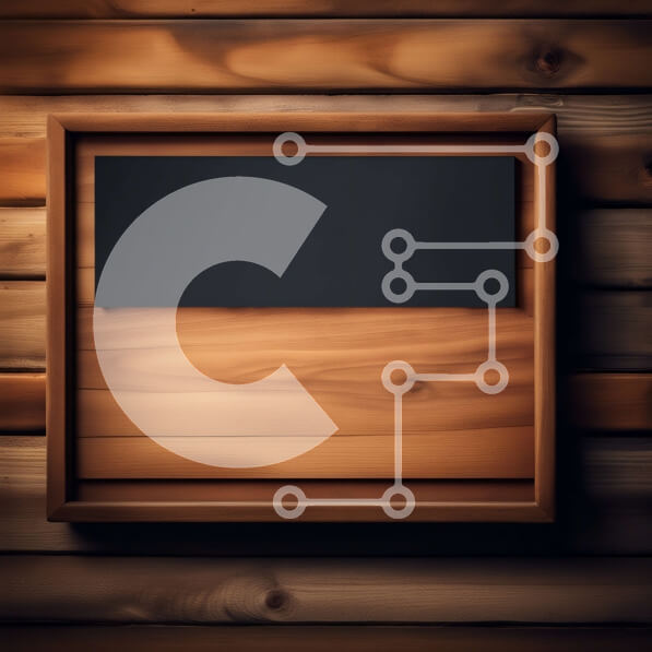 Intra Συλλεκτικό Ξύλινο Παζλ Plywood  4mm - Vintage ξύλινο πλαίσιο με μαυροπίνακα σε ρουστίκ ξύλινο τοίχο Σε Ξύλινο Κουτί - Διαστάσεις Puzzle: 10x10 cm – 25 κομμάτια