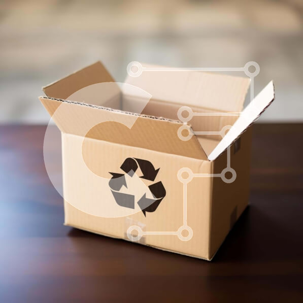 Intra Συλλεκτικό Ξύλινο Παζλ Plywood  4mm - Άδειο κουτί αποστολής από χαρτόνι με σύμβολο ανακύκλωσης Σε Ξύλινο Κουτί - Διαστάσεις: 10x10 cm – 25 κομμάτια