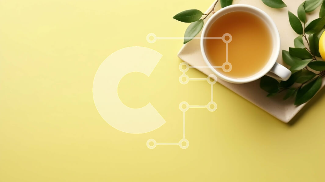 Σετ των 2 Intra Συλλεκτικό Ξύλινο Παζλ Plywood  4mm - Φλιτζάνι τσάι με φέτες λεμονιού σε ένα άσπρο πιάτο Σε Ξύλινο Κουτί - Διαστάσεις: 10x10 cm – 25 κομμάτια