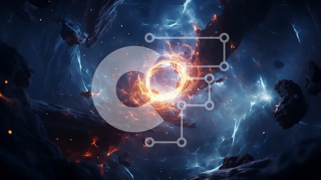 Intra Συλλεκτικό Ξύλινο Παζλ Plywood  4mm - Φωτεινό δαχτυλίδι της φωτιάς στο σκοτεινό έναστρο διάστημα Σε Ξύλινο Κουτί - Διαστάσεις Puzzle: 10x10 cm – 25 κομμάτια