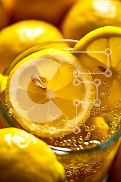 Σετ των 2 Intra Συλλεκτικό Ξύλινο Παζλ Plywood  4mm - Ξεδιψάστε με ένα ποτήρι φρέσκια λεμονάδα Σε Ξύλινο Κουτί - Διαστάσεις: 10x10 cm – 25 κομμάτια