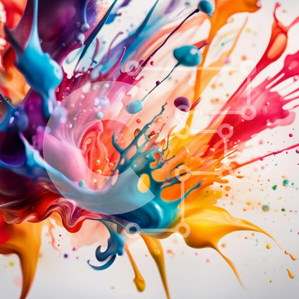 Intra Συλλεκτικό Ξύλινο Παζλ Plywood  4mm - Ζωντανή και δυναμική φωτογραφία με βαφή Σε Ξύλινο Κουτί - Διαστάσεις Puzzle: 10x10 cm – 25 κομμάτια